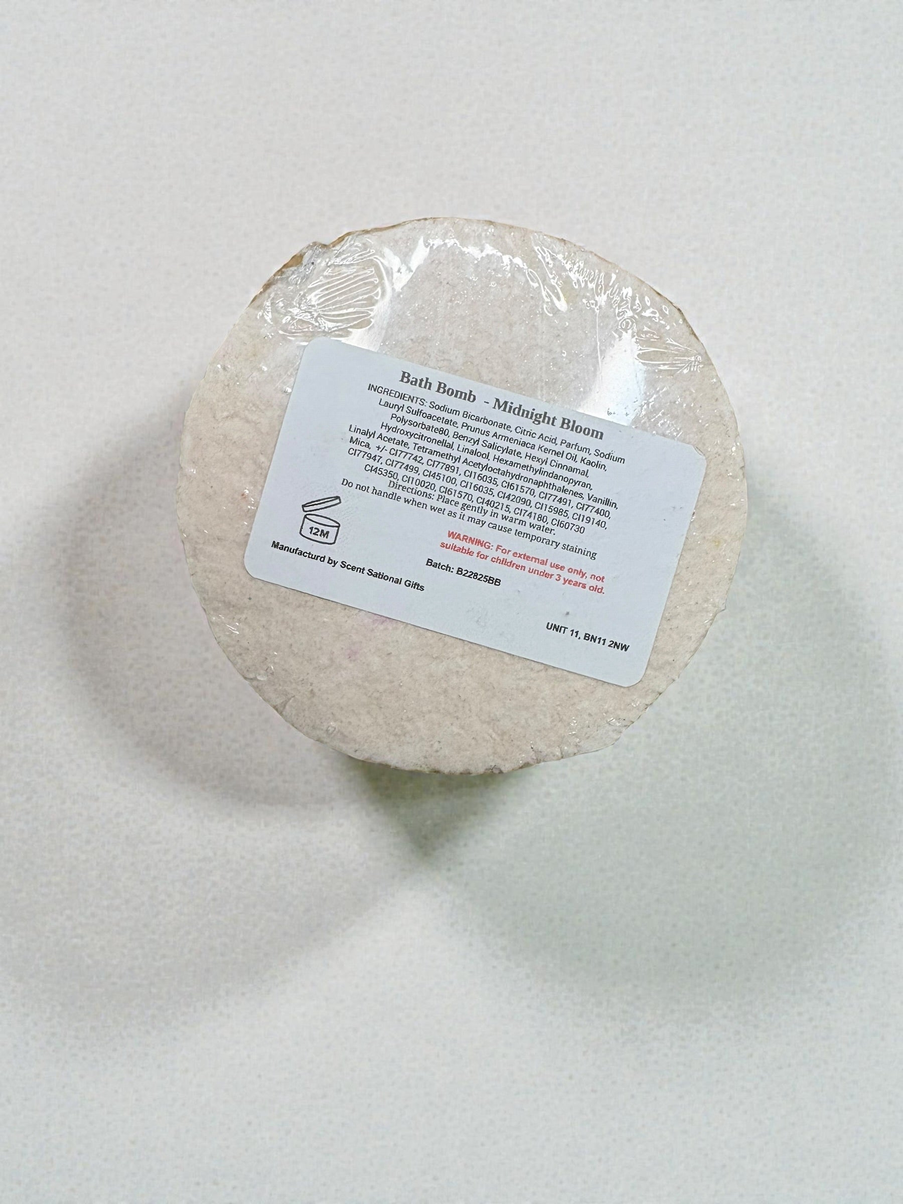 Round Tinkerbell bath bomb