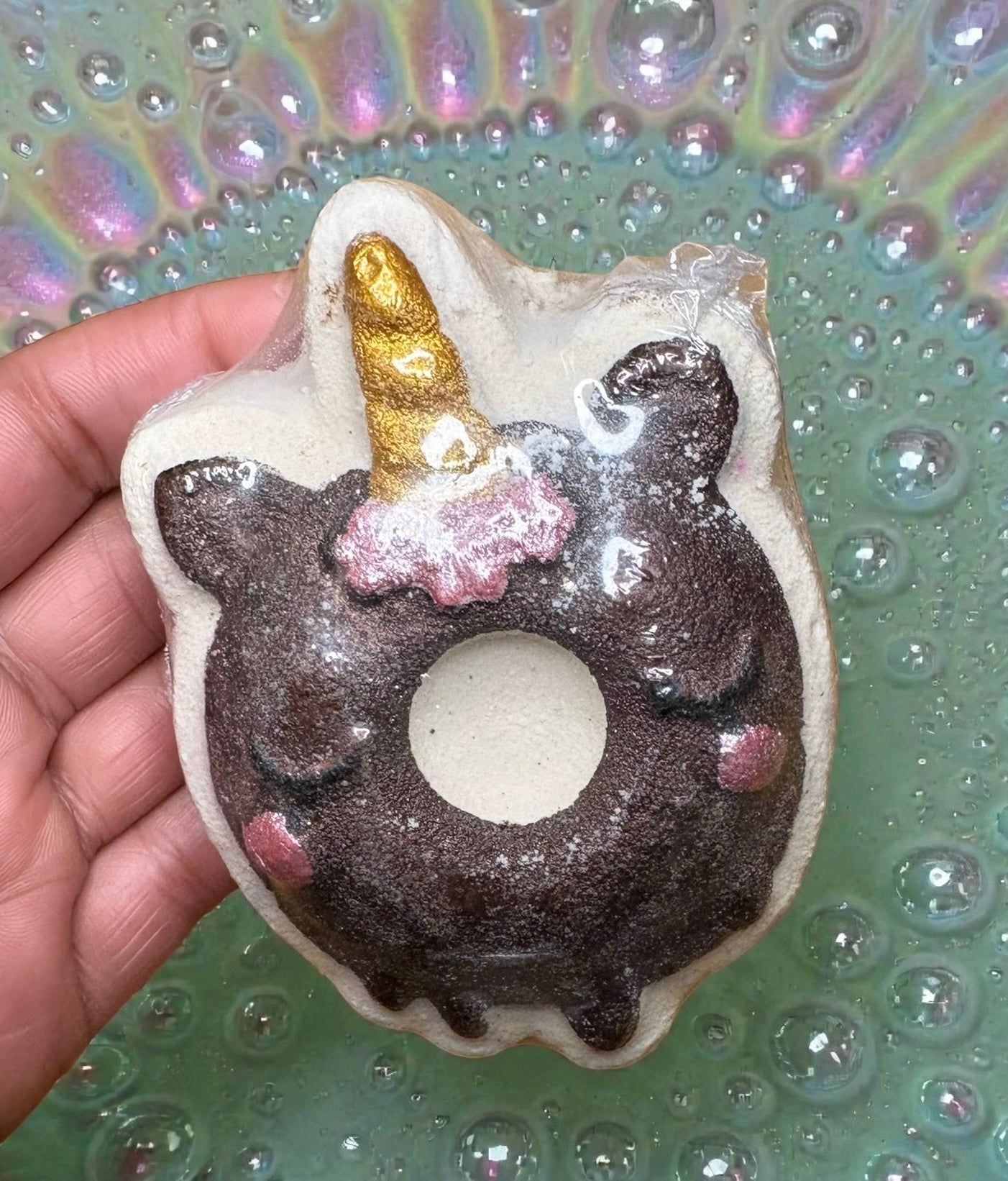 Unicorn Donut bath bomb