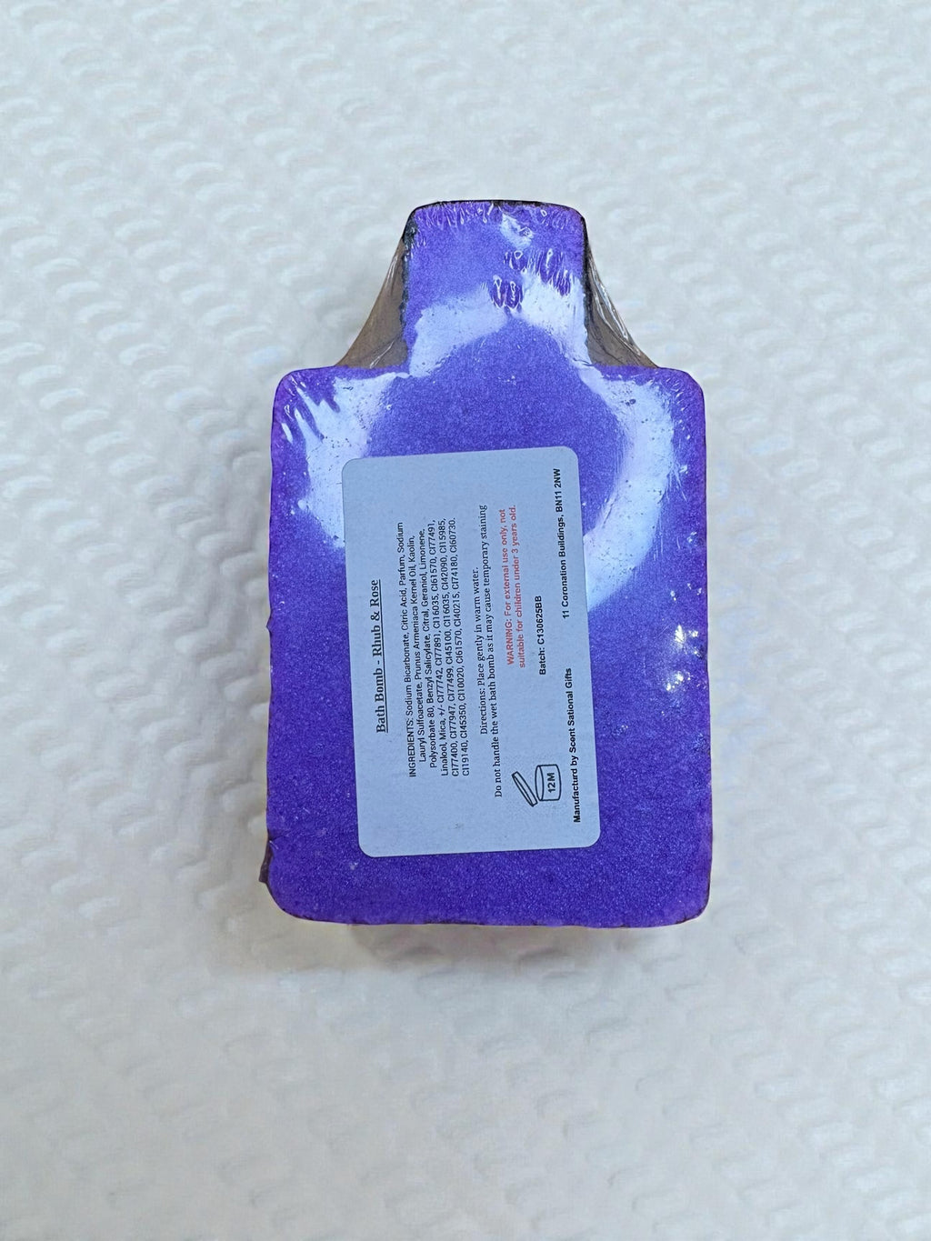 P*ison Bottle bath bomb