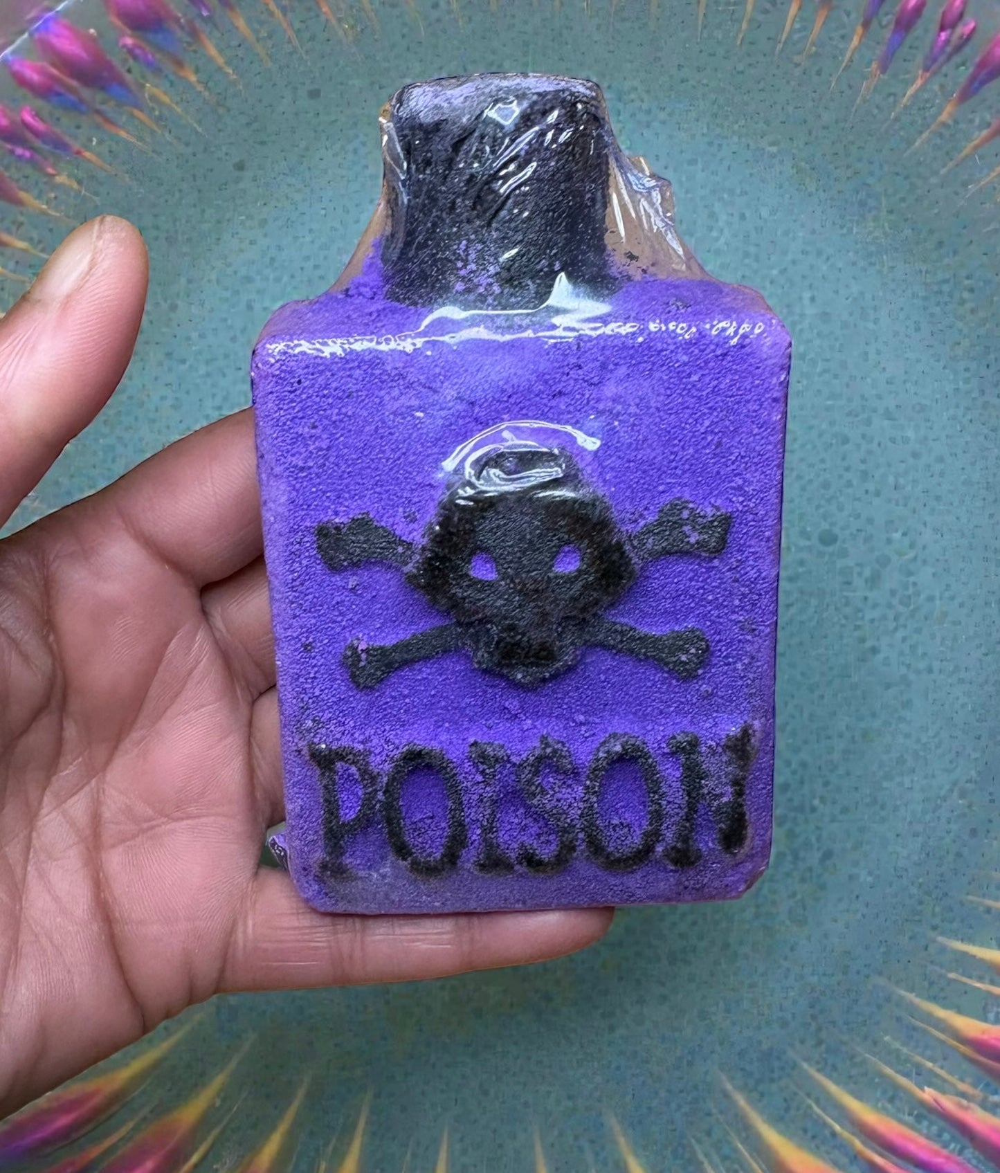P*ison Bottle bath bomb